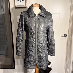 Vintage Embroidered winter puff coat